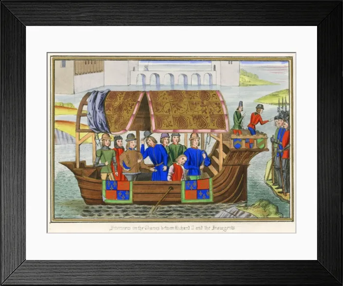 Framed Print : 1381 River Barge Framed Print : 1381 River Barge
