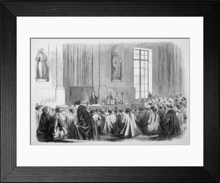 Framed Print : Sorbonne Physics Girls Framed Print : Sorbonne Physics Girls