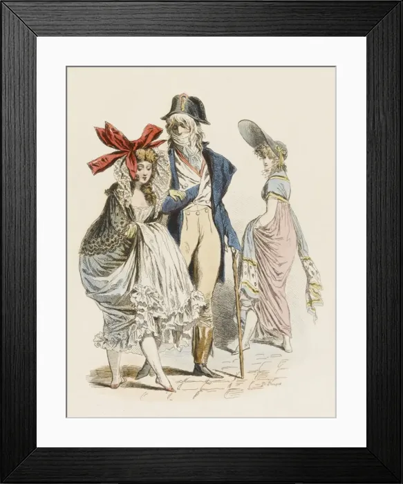 Framed Print : Merveilleuses Framed Print : Merveilleuses