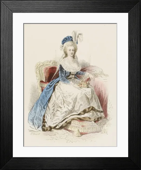 Framed Print : Marie Antoinette Framed Print : Marie Antoinette
