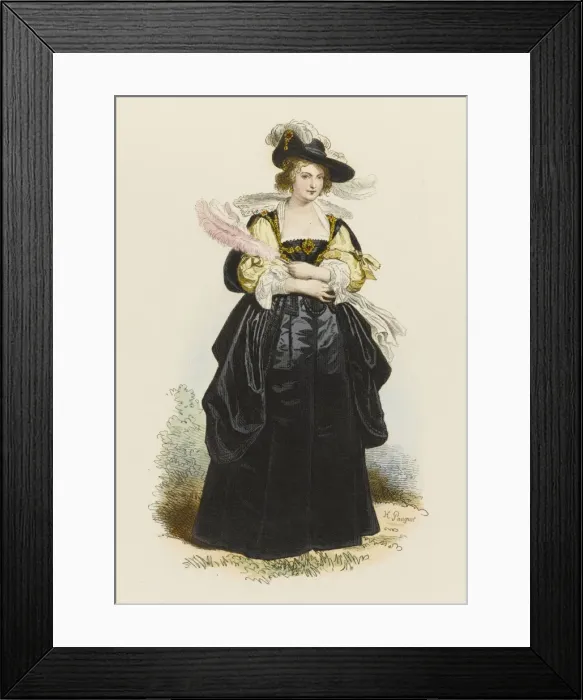 Framed Print : Helen Fourment Framed Print : Helen Fourment