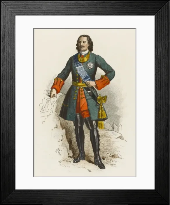 Framed Print : Peter the Great Framed Print : Peter the Great