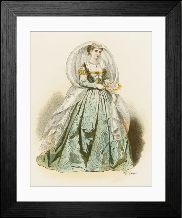 Framed Print : Venetian Noblewoman Framed Print : Venetian Noblewoman
