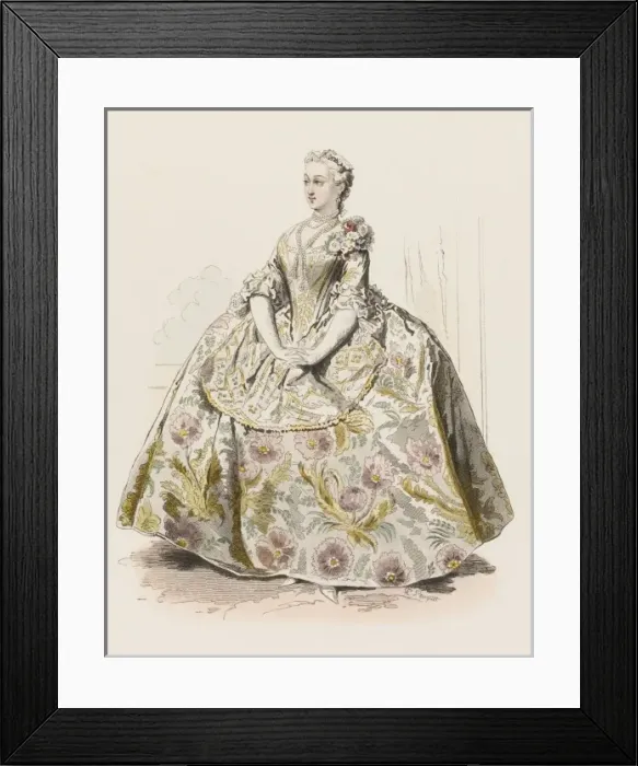 Framed Print : French Marquise Framed Print : French Marquise