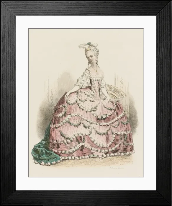 Framed Print : Dame D honneur Framed Print : Dame D honneur