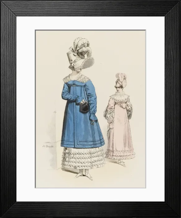 Framed Print : Frenchwomen 1813 Framed Print : Frenchwomen 1813