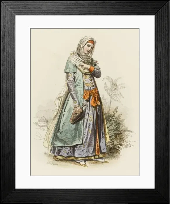 Framed Print : MOGUL LADY Framed Print : MOGUL LADY