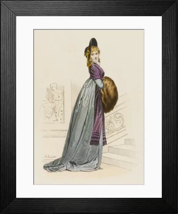 Framed Print : Frenchwoman, Directoire Framed Print : Frenchwoman, Directoire