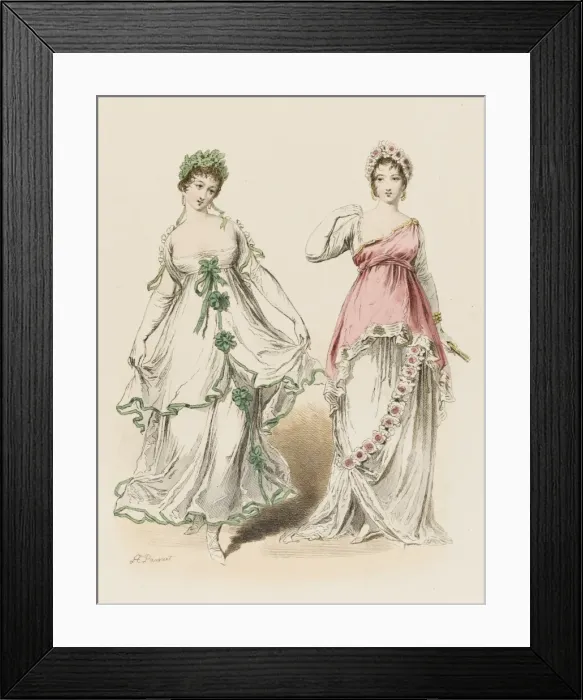 Framed Print : Frenchwomen, Consulat Framed Print : Frenchwomen, Consulat