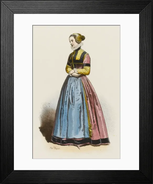Framed Print : Young Woman of Koln