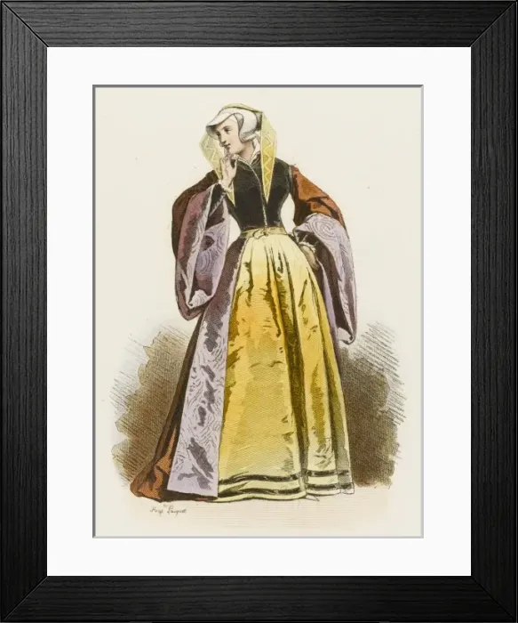 Framed Print : Woman of Cleves Framed Print : Woman of Cleves