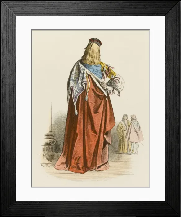 Framed Print : Cavaliere Della Calza Framed Print : Cavaliere Della Calza