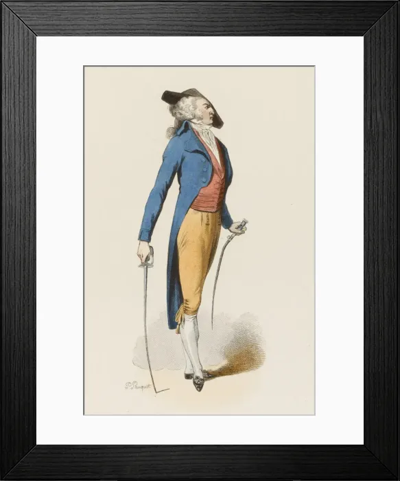 Framed Print : French Duellist Framed Print : French Duellist