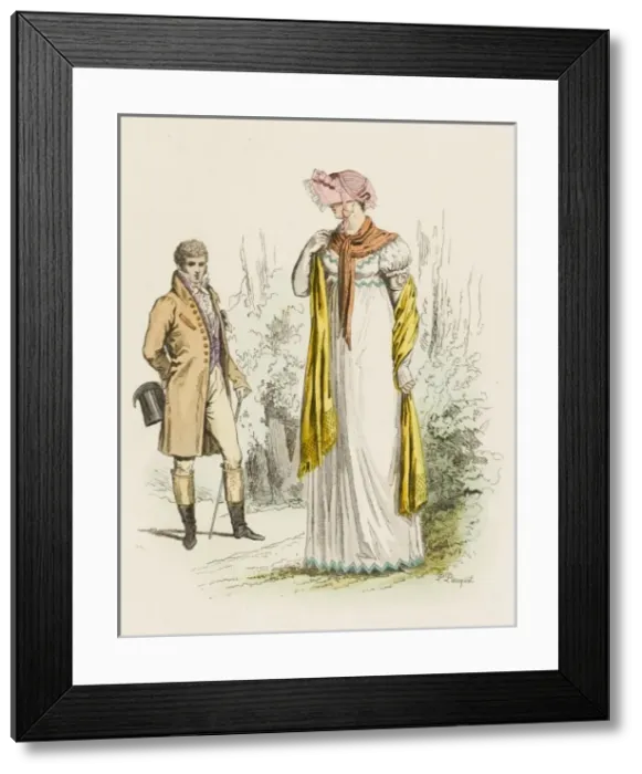 Framed Print : French Costume 1807 Framed Print : French Costume 1807