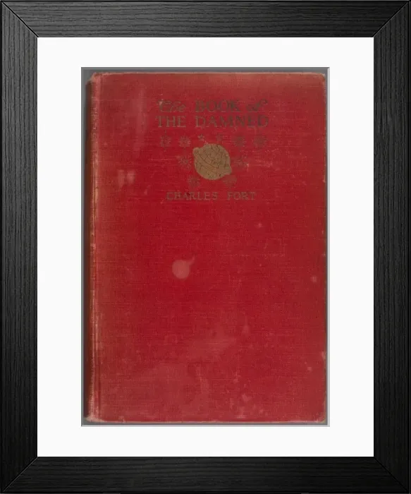 Framed Print : Fort / Book of the Damned Framed Print : Fort / Book of the Damned