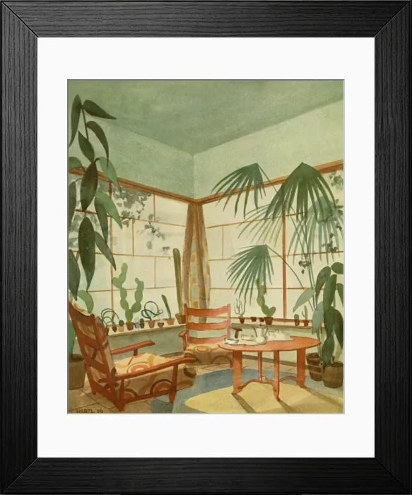 Framed Print : Conservatory Framed Print : Conservatory