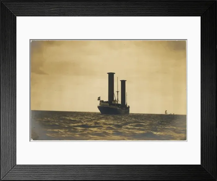 Framed Print : Flettners Rotor Ship 3 Framed Print : Flettners Rotor Ship 3