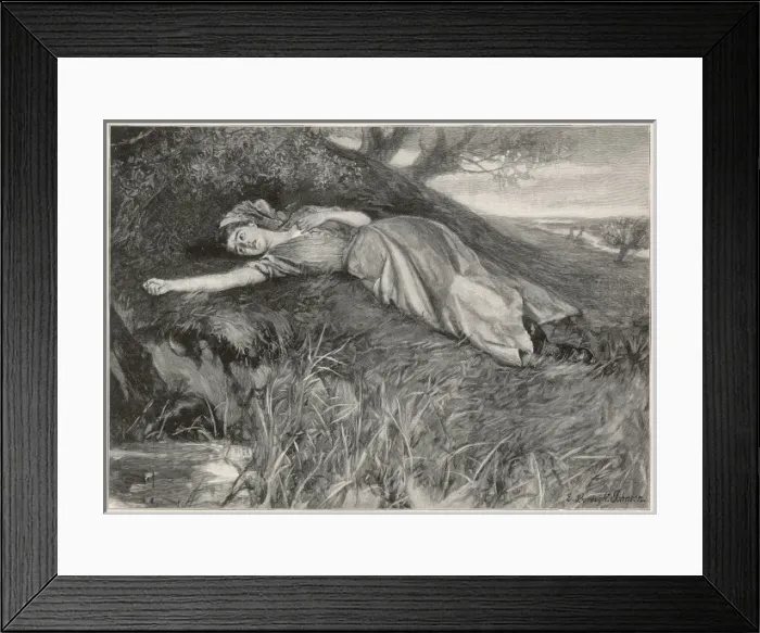 Framed Print : Hardy / Tess D urbervilles Framed Print : Hardy / Tess D urbervilles