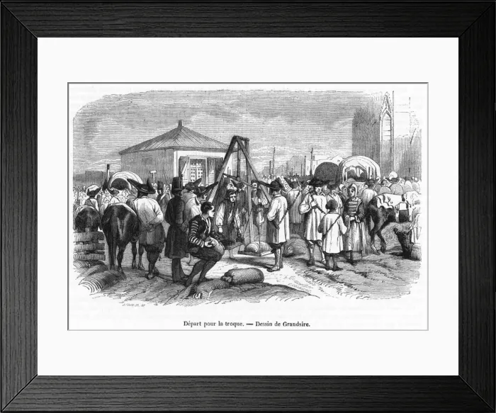Framed Print : Loading Salt Wagons Framed Print : Loading Salt Wagons