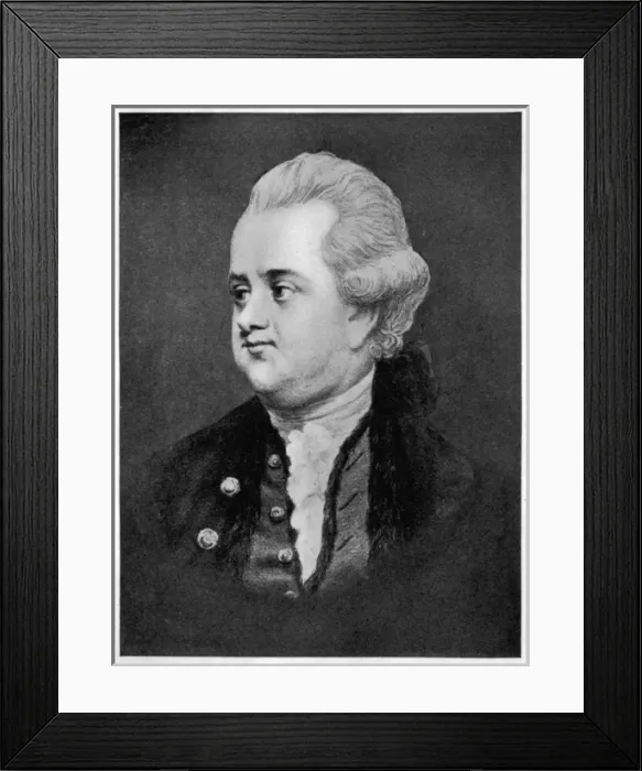 Framed Print : Edward Gibbon Framed Print : Edward Gibbon