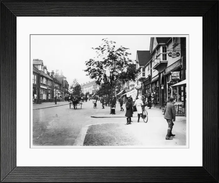 Framed Print : Street at Letchworth Framed Print : Street at Letchworth