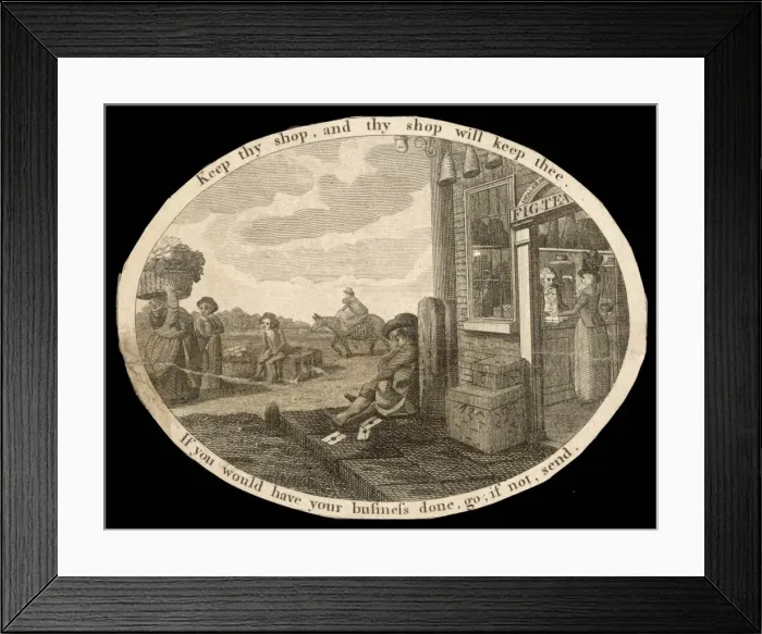 Framed Print : Poor Richard - 2 Framed Print : Poor Richard - 2