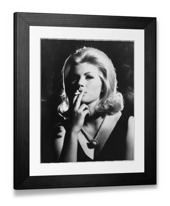 Framed Print : Woman Smoking Framed Print : Woman Smoking