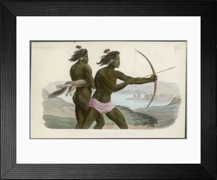 Framed Print : Californians Hunting Framed Print : Californians Hunting