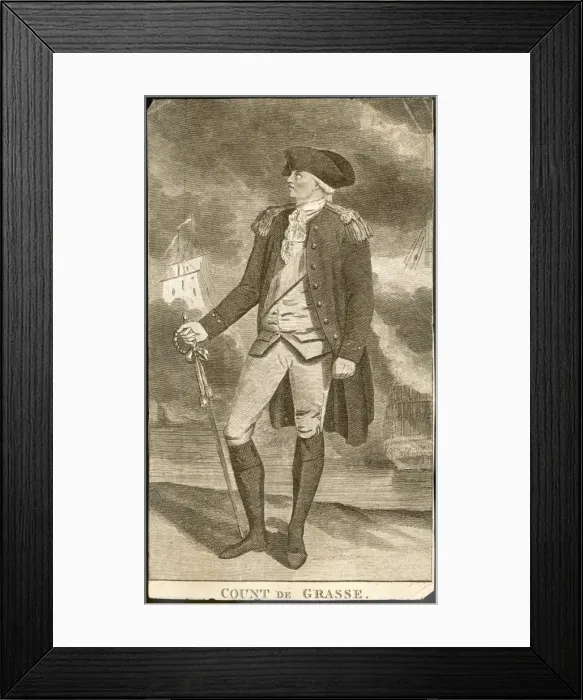 Framed Print : Comte De Grasse Framed Print : Comte De Grasse