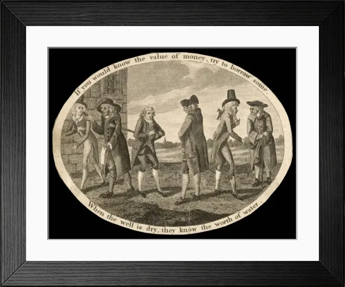 Framed Print : Poor Richard - 3 Framed Print : Poor Richard - 3