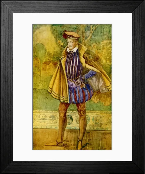 Framed Print : Englishman 1580 Framed Print : Englishman 1580