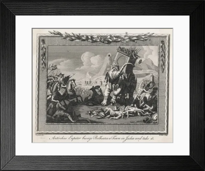 Framed Print : Antiochus VII in Judea Framed Print : Antiochus VII in Judea