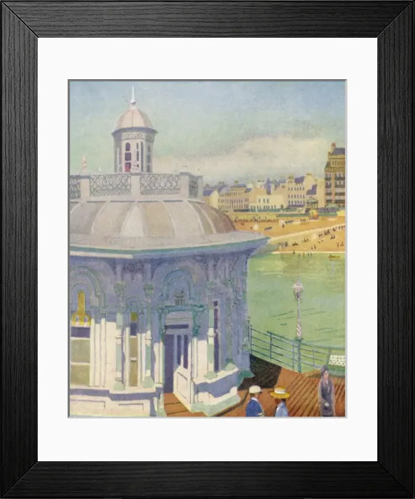Framed Print : Brighton / West Pier 1919 Framed Print : Brighton / West Pier 1919