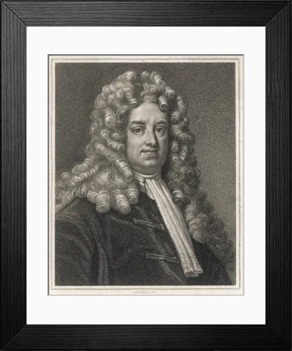 Framed Print : John Somers  /  Kneller