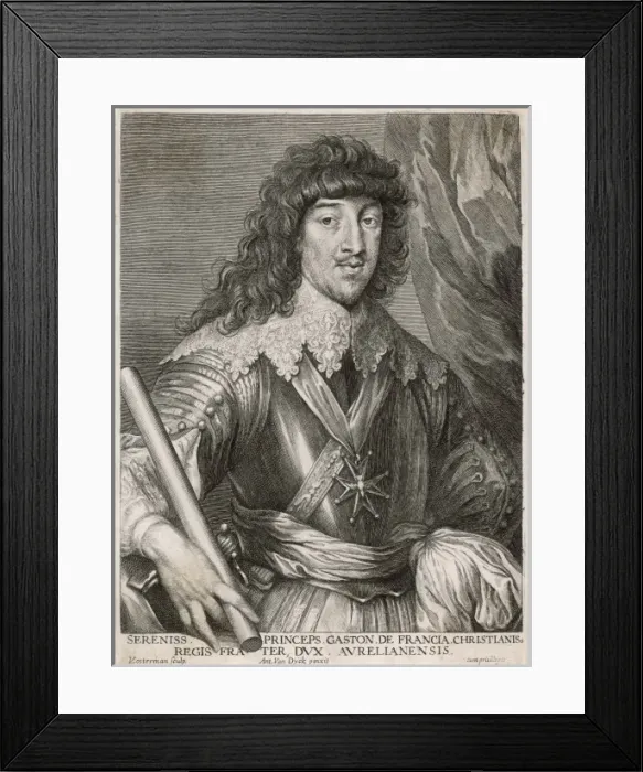 Framed Print : Gaston D orleans Framed Print : Gaston D orleans