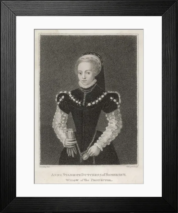 Framed Print : Anne, Duchess Somerset Framed Print : Anne, Duchess Somerset