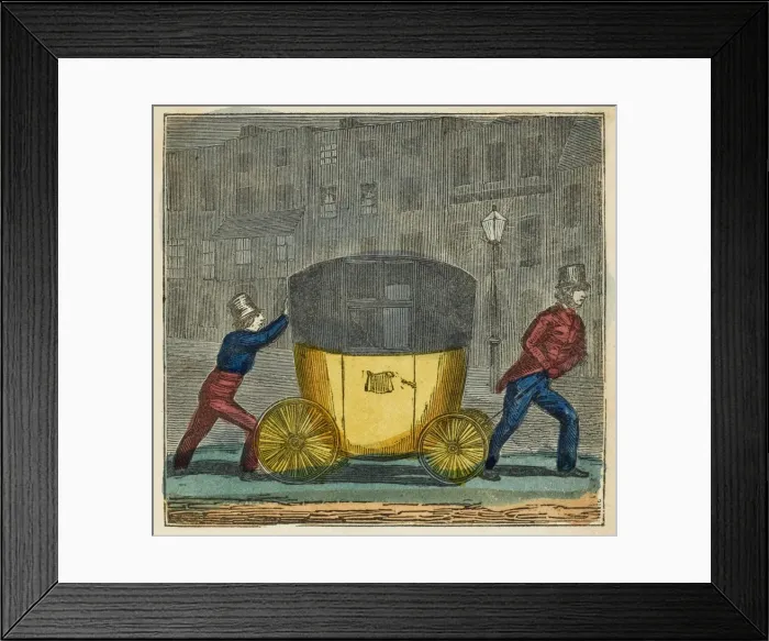 Framed Print : Brighton / Bather Carriage Framed Print : Brighton / Bather Carriage