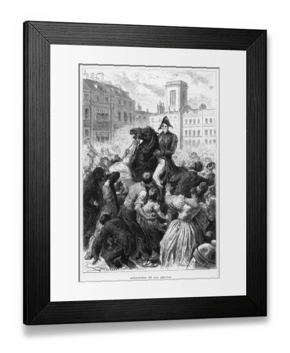 Framed Print : Wellington Attacked Framed Print : Wellington Attacked