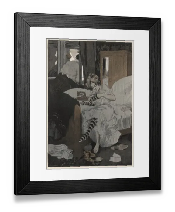 Framed Print : Staying in Bed Framed Print : Staying in Bed