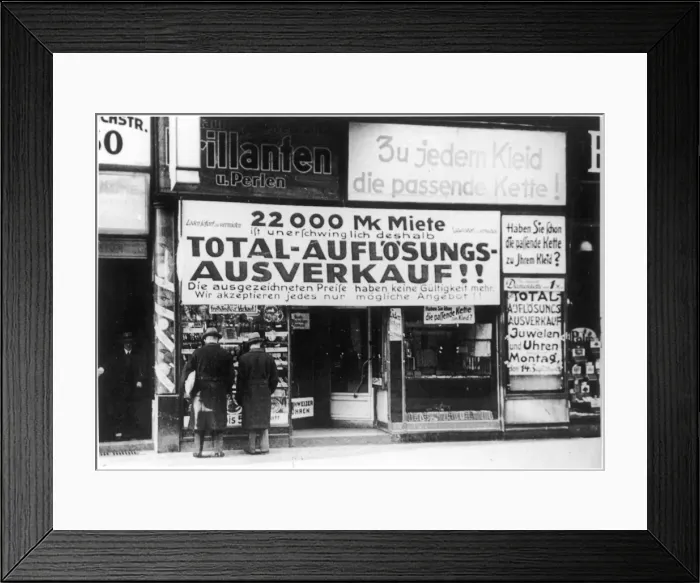 Framed Print : German Depression Framed Print : German Depression
