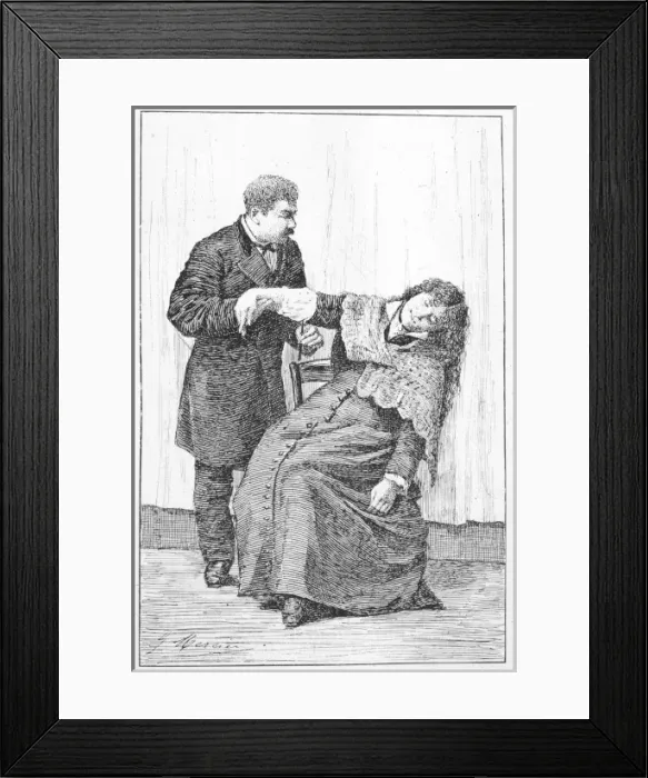 Framed Print : Hypnotised Subject - 9