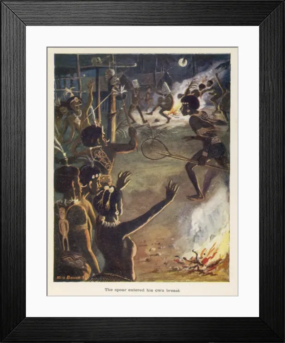 Framed Print : Dance, New Guinea Framed Print : Dance, New Guinea