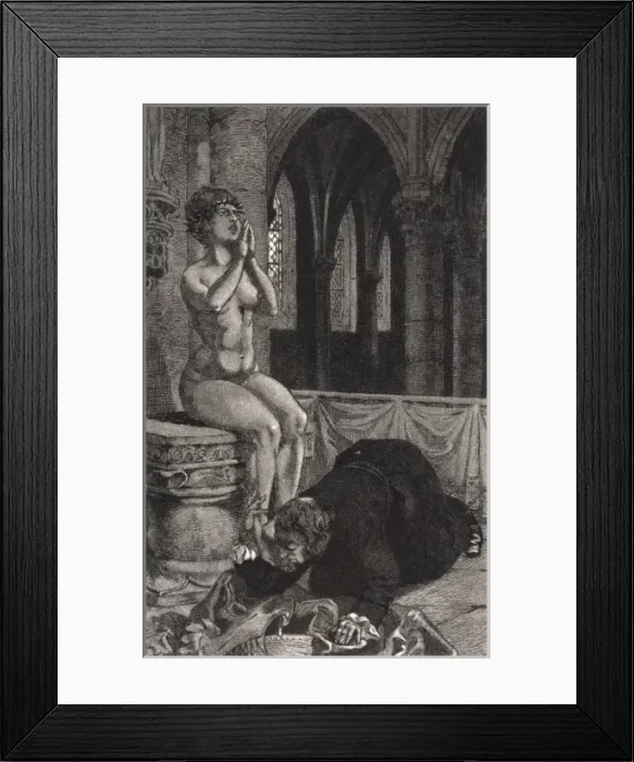 Framed Print : Possession / Cadiere 1730S Framed Print : Possession / Cadiere 1730S