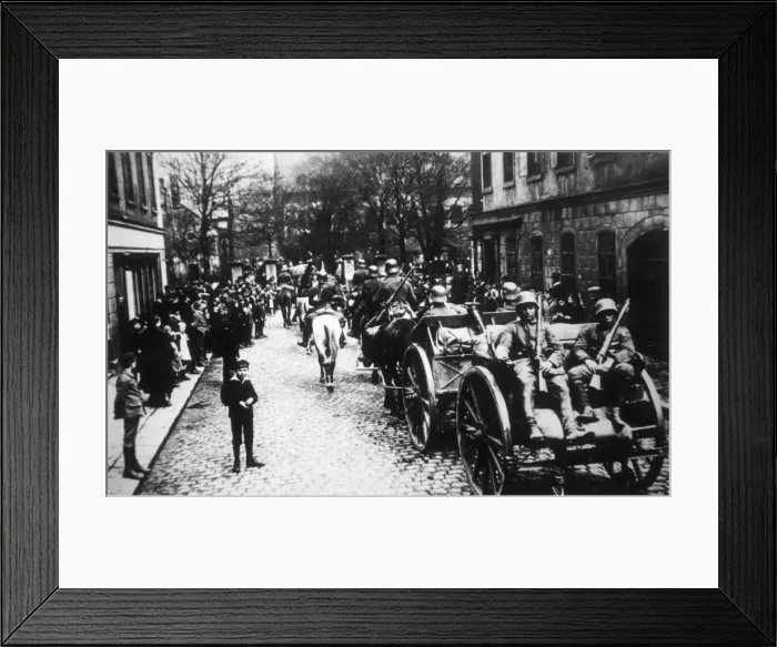 Framed Print : Freikorp Units / 1920 Framed Print : Freikorp Units / 1920