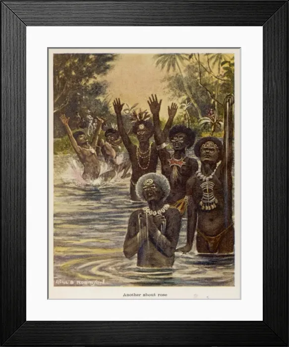 Framed Print : Papua People & Spirits Framed Print : Papua People & Spirits