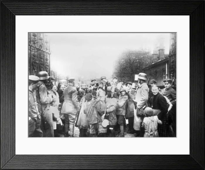 Framed Print : Food Shortage / 1919 Framed Print : Food Shortage / 1919