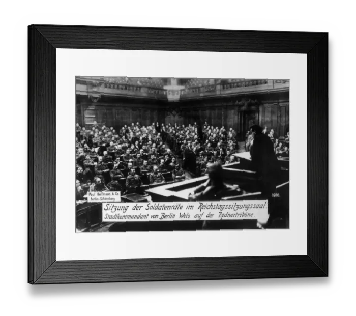 Framed Print : German Revolution