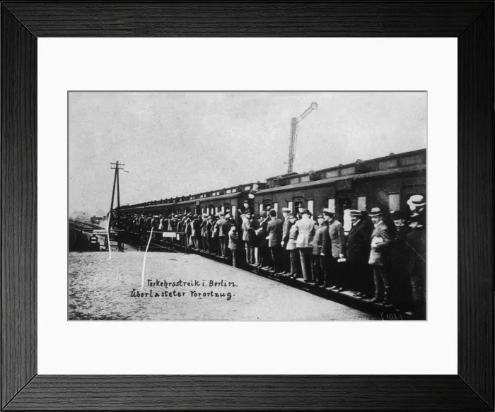 Framed Print : Workers Strike 1920 Framed Print : Workers Strike 1920