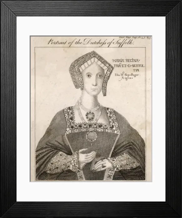 Framed Print : Louis Xii-Mary of France Framed Print : Louis Xii-Mary of France