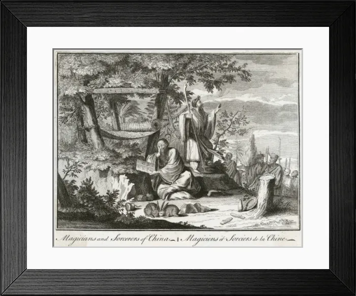 Framed Print : Chinese Sorcerers Framed Print : Chinese Sorcerers